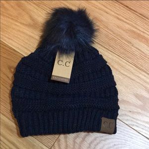 C.C Beanie With Pom